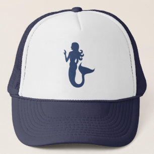 Fun nautische MERMAID Thema Truckerkappe