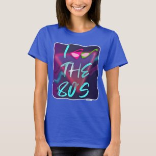 Fun New Wave Glasses Style 80er Liebe Design T-Shirt