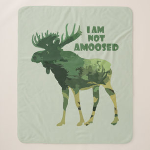 Fun nicht gemobbt Camouflage Elche Tierwelt Sherpadecke
