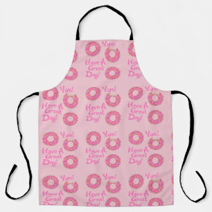 Fun Niedlich Great Day Donut Slogan Muster Schürze