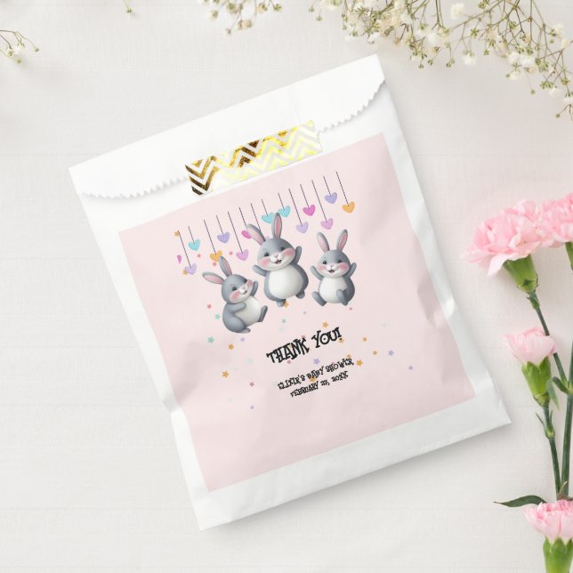 Fun Niedlich Hoppers Bunny Baby Dusche Geschenktütchen (Versiegelt)