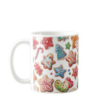 Fun Niedliche Aquarellwein Weihnachtskekse Tasse