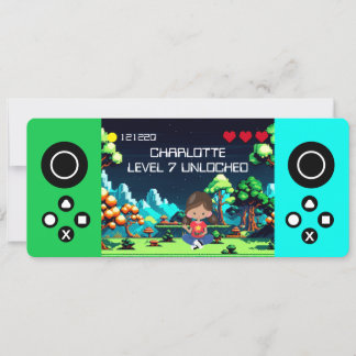 Fun Novelty Computer Game Geburtstagsparty Einladung