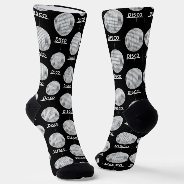 Fun Novelty Disco Ball Socken (Gewinkelt)