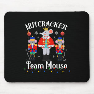 Fun Nutcracker Soldier Toy Weihnachtsmannschaft Mo Mousepad