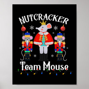 Fun Nutcracker Soldier Toy Weihnachtsmannschaft Mo Poster