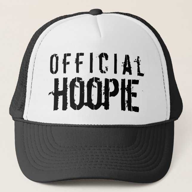Fun Offiziell Hoopie West Virginia Truckerkappe (Vorderseite)
