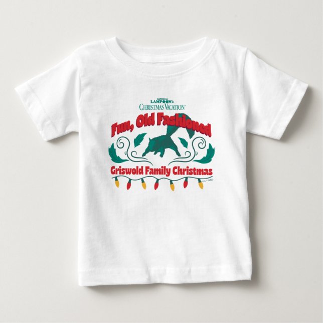 Fun, Old Fashioned Griswold Family Christmas Baby T-shirt (Vorderseite)