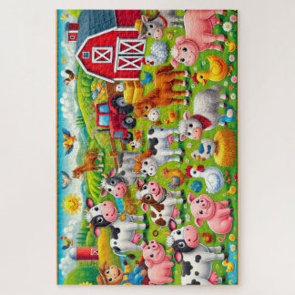 "Fun on Farm" - Jigsaw Puzzle