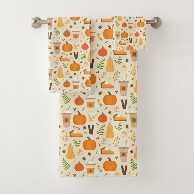 Fun Orange Fall Motif (En situation)