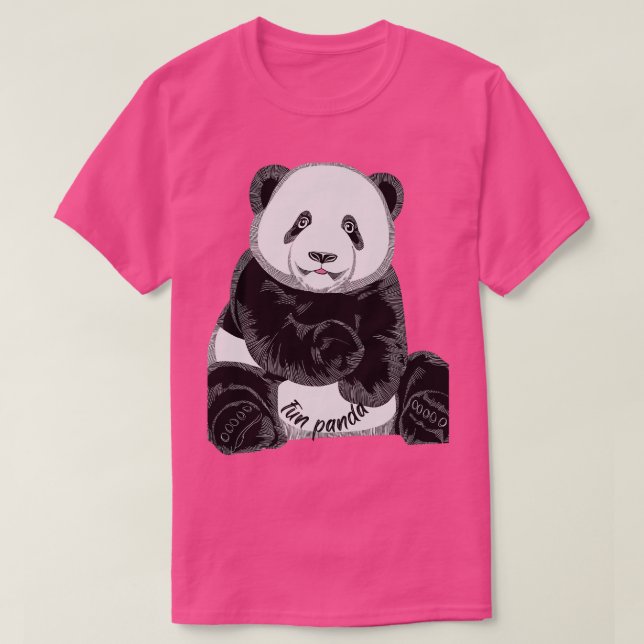Fun Panda T-Shirt (Design vorne)