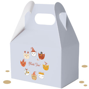 Fun Party Cat Vielen Dank Geschenkschachtel