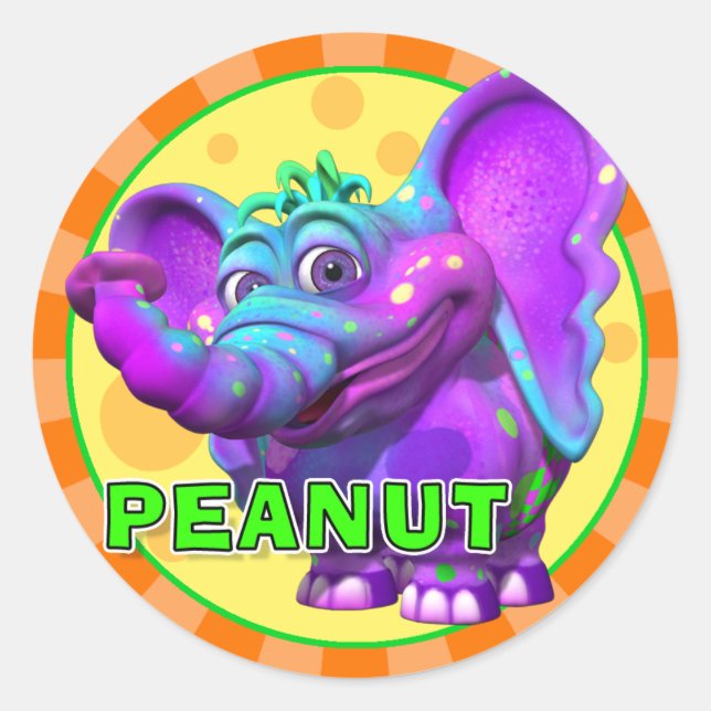 Fun Peanut Stickers (Vorderseite)