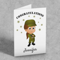 Fun Personalisierte Girl Army Ausreise