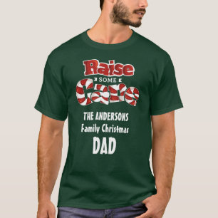 Fun Personalisierte Weihnachten für Familien Match T-Shirt