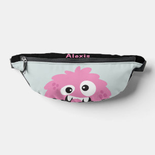 Fun Personnalisé Pink Monster Pack Fanny pour enfa