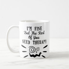 Fun Phantastisch Trendy Typografy Coworker Kaffeetasse