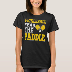 Fun Pickleball Angst, das Paddel geht vorbei und t T-Shirt