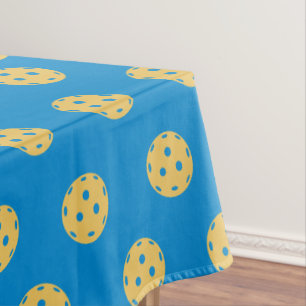 Fun Pickleball Pattern Sports Tischdecke