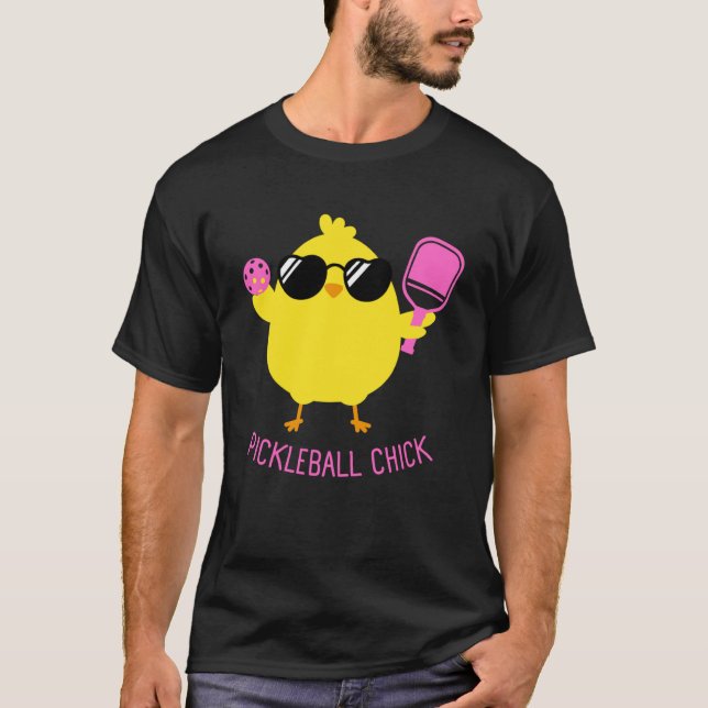 Fun Pickleball Shirts, PICKLEBALL POULET Pullover  (Devant)