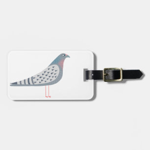 Fun Pigeon Gepäckanhänger