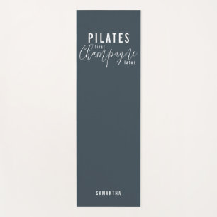 Fun Pilates First Champagne Später Grau Workout Yogamatte