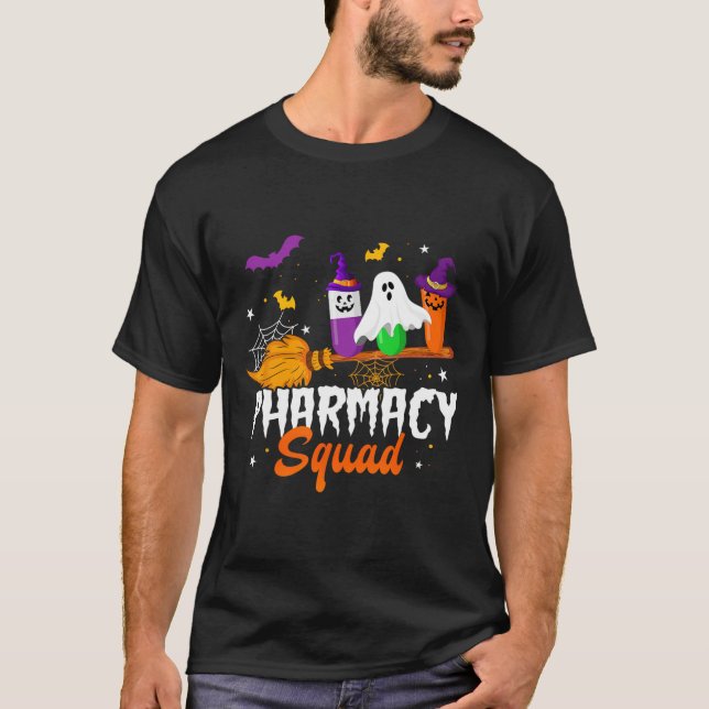 Fun Pills Pharmacy Squad Pharmazeutischer Unterneh T-Shirt (Vorderseite)