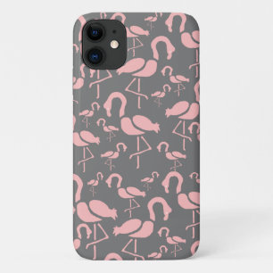 Fun Pink Flamingo Vogelkunst Case-Mate iPhone Hülle