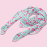 Fun Pink Flamingos Muster Schal<br><div class="desc">Fun Pink Flamingos Muster</div>