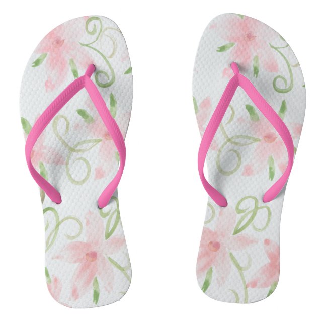 Fun Pink Flip Flops (Fußbett)