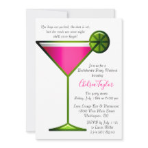 Fun Pink Martini Cocktail Stunden Junggeselinnen-A