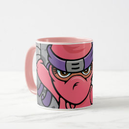 Fun Pink Ninja Tasse