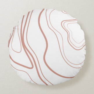 Fun Pink Pillow Rundes Kissen