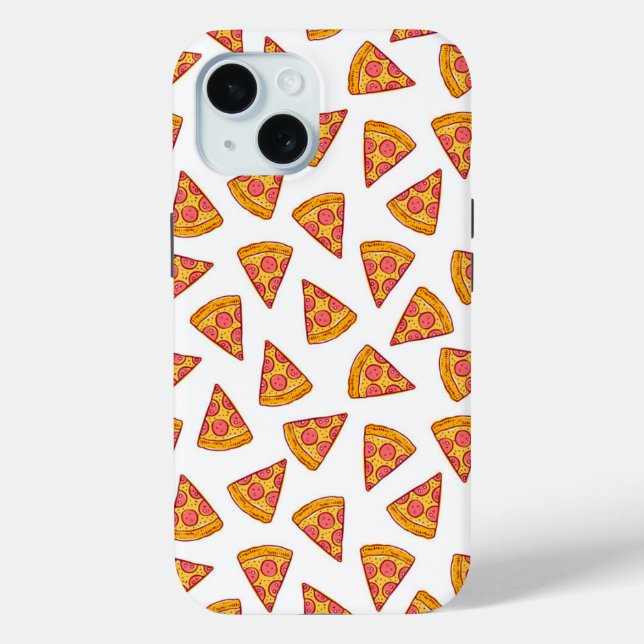 Fun Pizza Slice Pattern Case-Mate iPhone Hülle (Rückseite)
