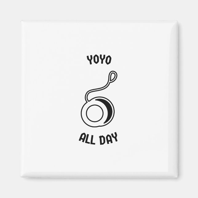 Fun Plaything Hobby Yoyo Game Magnet (Vorne)