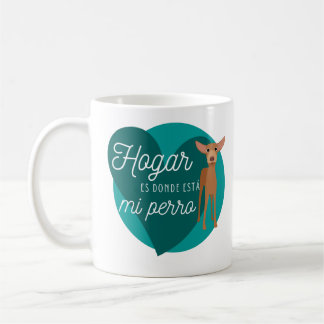 Fun Podenco Dog Cartoon Slogan Kaffee Tasse
