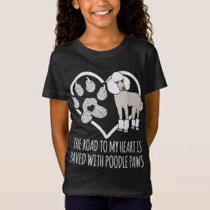 Fun Poodle Dog Lover gibt Frauen Niedliches Meme-S T-Shirt