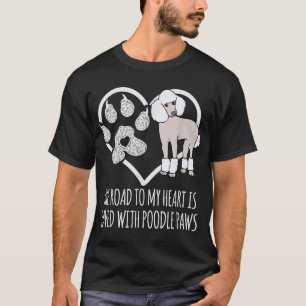 Fun Poodle Dog Lover gibt Frauen Niedliches Meme-S T-Shirt