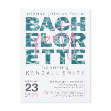 Fun Pool und Tropical Theme Junggeselinnen-Abschie