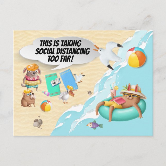 Fun Postkarte (Vorderseite)