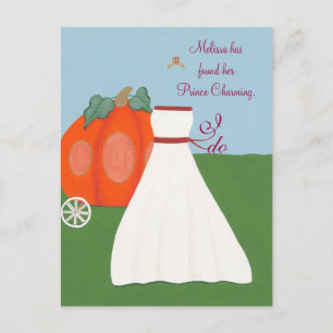 Fun Princess Bridal Dusche Einladungen Postkarten