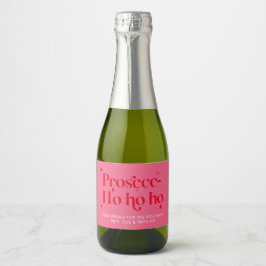 Fun Prosecco Personalisiertes Weihnachtsweinlabel