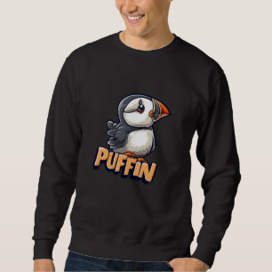 Fun Puffin Kostüm für Puffin-Vogelliebhaber Sweatshirt