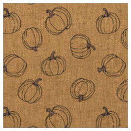 Fun Pumpkins Orange Stoff