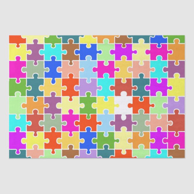 Fun Puzzle Seidenpapier (Vorderseite)