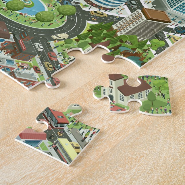 Fun Puzzle | Wimmelbild wespepolitan (Seite)