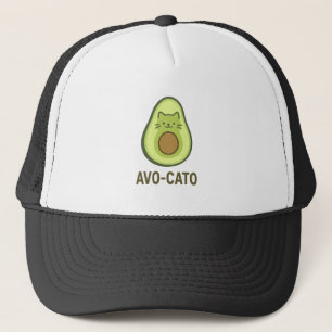 Fun Quote Sprichwort Avo Cato Spaß Katze Avocado Truckerkappe