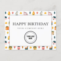 Fun Real Anwesen Happy Birthday Add Logo