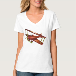 Fun Red-Bi-Flugzeug-Luftfahrt T-Shirt