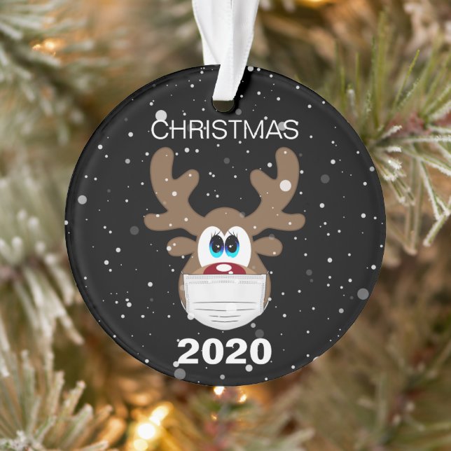 Fun Reindeer 2020 Arbre de Noël (Arbre)